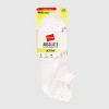 Hanes Men's 3pk +1 Absolute Active Cushioned Heel Shield Socks - 6-12 - 2 of 4