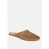 Wendigo Woven Real Leather Mules Women - 2 of 4