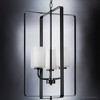 Urban Ambiance Luxury Modern Chandelier 25.625''H x 16''W,  Midnight Black Finish,  Broome Collection, UHP4110 - 4 of 4