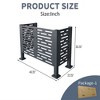 Outdoor Air Conditioner Fence Screen, Metal Privacy Screen with Planter Box, Trash Can Pool Equipment Enclosure Panel For Garden Backyard - 3 of 4