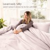 400 Thread Count Organic Cotton Sateen Duvet Cover and Sham Set by Bare Home - 2 of 4