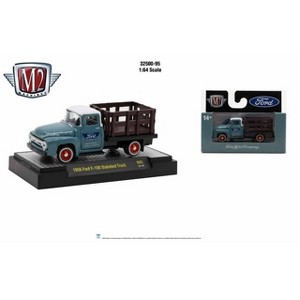 M2 Machines 1956 Ford F100 Stakebed Truck New R95 - 1 of 3