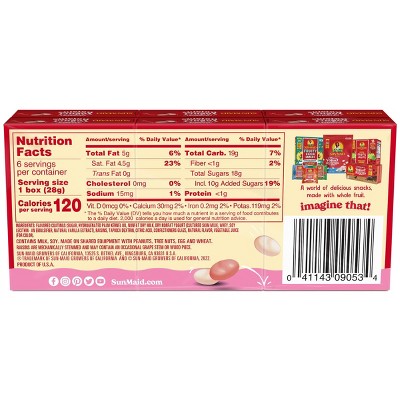 Sun-Maid Strawberry Vanilla Yogurt Raisins - 6ct_2