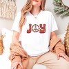 Simply Sage Market Joy Peace Sign Short Sleeve Tee - 2 of 4