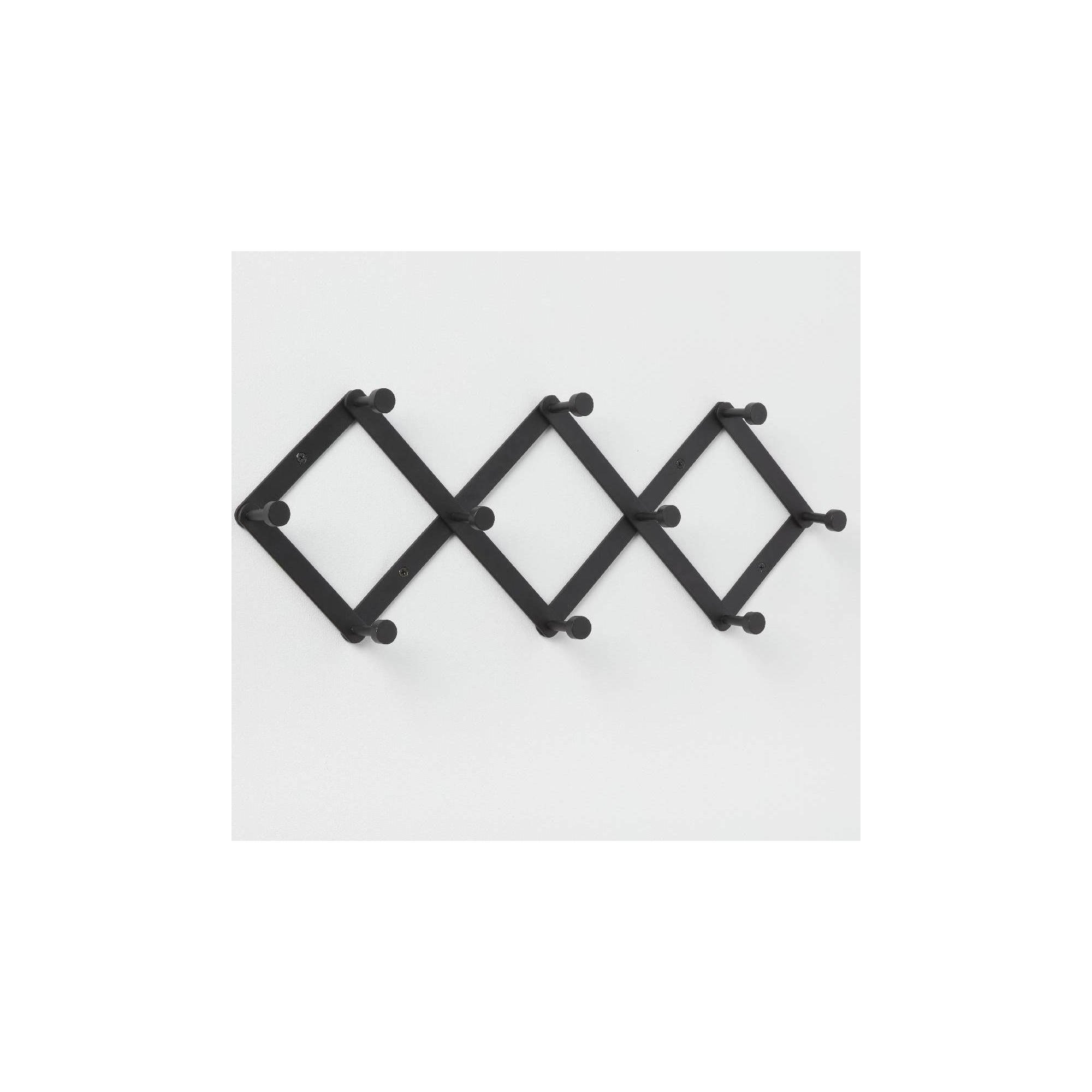 Accordian 10 Hooks Rail Matte Black - Brightroom™