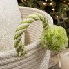 Colonial Mills Candy Cane Basket - Green 16"x16"x10" - 2 of 4