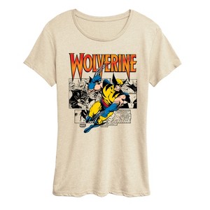 Women's - Marvel - Wolverine Comic Short Sleeve Graphic T-Shirt - 1 of 4