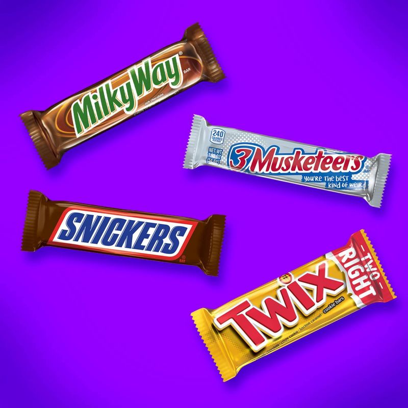 Snickers, Twix, Milky Way &#38; More Assorted Chocolate Candy Bars - 18ct, 4 of 10