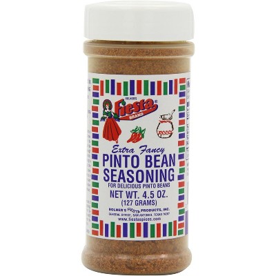 Fiesta Pinto Bean Seasoning - 6 pack, 4.5 oz