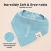 8pk Lumi Muslin Baby Bibs, Bandana Bibs for Baby Boy, Baby Girl, Muslin Drool Bib for Newborn, Toddler - 3 of 4