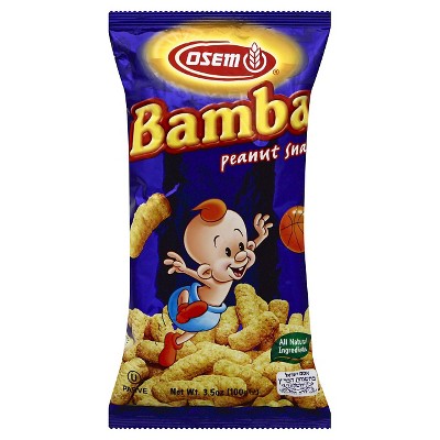 Osem Peanut Butter Puffed Corn 3.5oz 12 pk