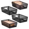 Perforated Metal Storage Bin with Handles - 2 of 4