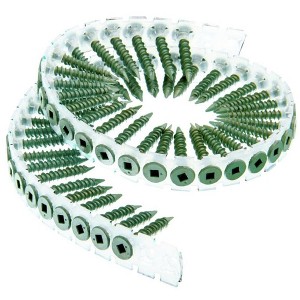 SENCO 08T125W 8-Gauge 1-1/4 in. Collated Cement Board Screws (1,000-Pack) - 1 of 1