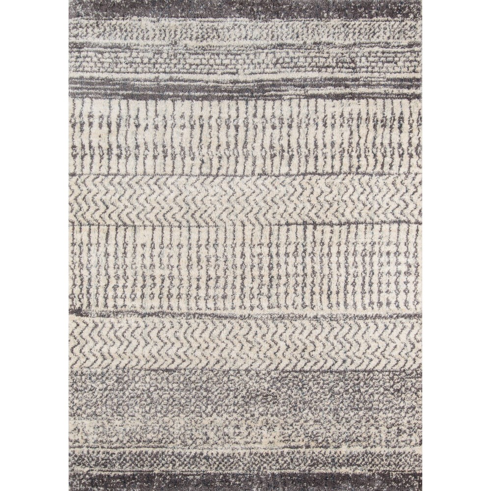 Ivory Shapes Loomed Accent Rug 3'11inx5'7in - Momeni