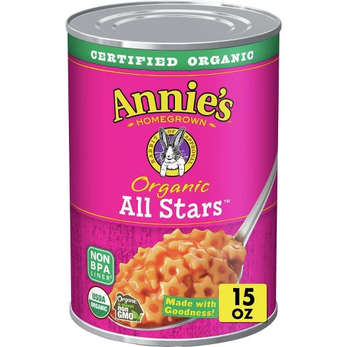 Annie's Organic Original All Stars Pasta in Tomato & Cheese Sauce 15oz - image 1 of 4