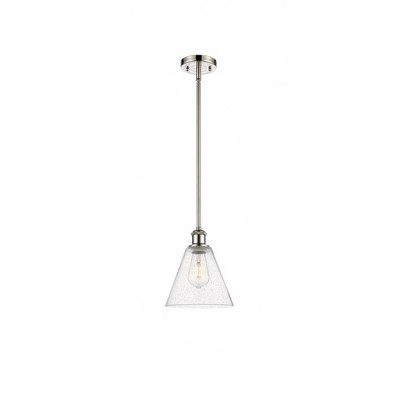 Berkshire - 1 Light Mini Pendant In Industrial Style-9.75 Inches Tall and 8 Inches Wide