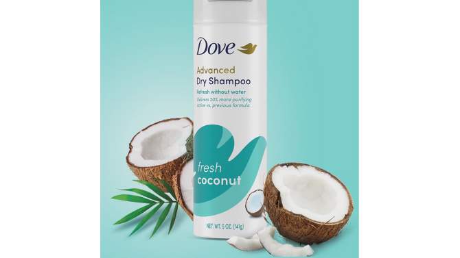Dove Beauty Fresh Coconut Dry Shampoo, 2 of 8, play video