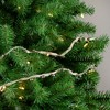 Northlight 6.5' Unlit Bell and Burlap Christmas Garland - 2 of 3