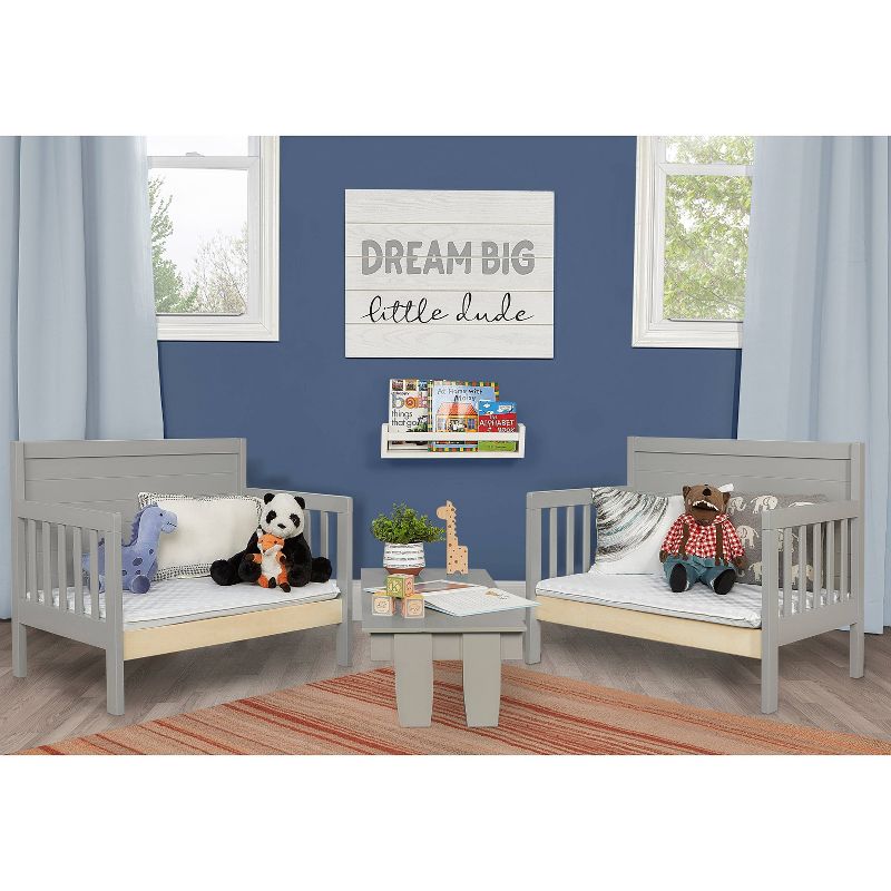 Dream On Me Hudson 3-in-1 Convertible Toddler Bed, 3 of 8