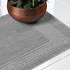 Modern Absorbent Bath Mat (Set of 2), 22" x 35" by Blue Nile Mills - 4 of 4