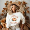 Simply Sage Market Women's Graphic Sweatshirt Pumpkin Gourd Vibes Only - 2 of 4