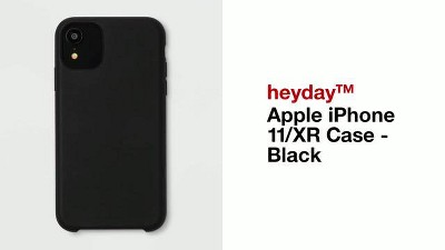 Apple Iphone 11/xr Silicone Case - Heyday™ Black : Target