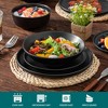 vancasso 24-Piecee Stoneware Dinnerware Set , Including Dinner/Dessert Plates, Soup Plate And Bowls, For 6 People - 4 of 4