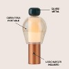 JONATHAN Y Evonne Modern Glam Candle-Style Rechargeable/Cordless Dimmable Integrated LED Table Lamp with Touch Sensor - 3 of 4