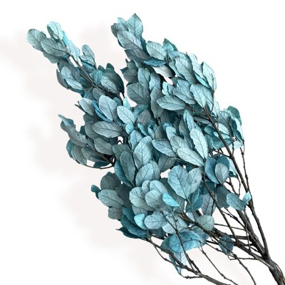 Alilang Decorative Dried Leafy Branches for Modern Home Decoration and Floral Arrangements, 15.5 Inches