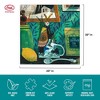 Fred 500 Piece Jigsaw Puzzle, Moth Girl, Adult Puzzle Printed with Soy Ink, Matte Finish, Poster & Resealable Bag, Art by Dan Saelinger by Yas Imamura - 2 of 4