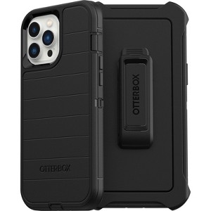 OtterBox DEFENDER SERIES PRO case for iPhone 13 Pro Max - Black (77-83430) - 1 of 3