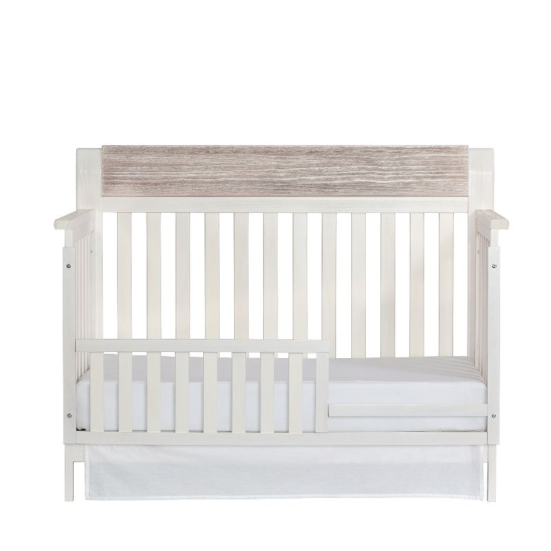 Suite Bebe Hayes 4-in-1 Convertible Crib - White/Natural, 4 of 5