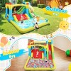 HOMDOX 15.6 x 11 x 6.67 FT Water Slide/Inflatable Bounce House for Kids 3-10 Out/Indoor W/3 Slides|Climbing Wall|Ball Pit|Jumping Area - 2 of 4