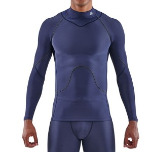 SKINS SERIES-3 MEN'S THERMAL LONG SLEEVE TOP NAVY BLUE - 1 of 4