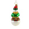 Christopher Radko 6.0 Inch Guardian Of The Forest Snowman Christmas Ornament Tree Ornaments - 2 of 3