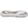 Do it Best  12 Ft. 16/2 White Cube Tap Extension Cord IN-PT2162-12X-WH - 2 of 2
