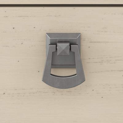 Antique White Transitional 2-Drawer Lateral File Cabinet