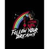 Freddy Krueger Follow Your Dreams Mens Black Graphic Tee - 2 of 3