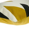 Parkland Collection,Ziglar Contemporary White Pillow Cover With Poly Insert - 4 of 4