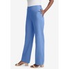 Jessica London Women's Plus Size Linen Wide Leg Sailor Pant - 4 of 4