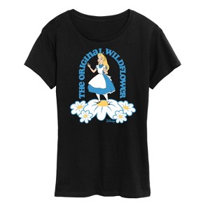 Women's - Disney - Alice in Wonderland Short Sleeve Graphic T-Shirt - 1 of 4