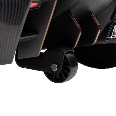 Black 12V Lamborghini Veneno Kids Ride-On Car with Remote Control
