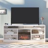 Hartwick Electric Fireplace Insert and 6 Shelves TV Stand for TVs up to 65" - Room & Joy - 3 of 4