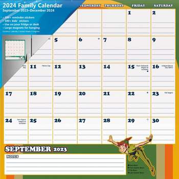 21.75 x 17 Inches : 2023-2024 Calendars :Target : Page 8