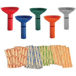 Nadex Coins™ Easy-Wrap Coin Stacking Tubes in Multicolored - 1 of 4