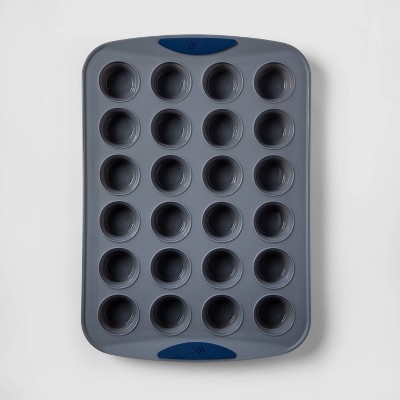 24ct Silicone Mini Muffin Pan - Made By 