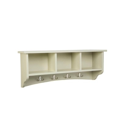Shaker Cottage Coat Hooks with Storage - Alaterre Furniture