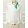 INSPIRE CHIC Women's Polka Dot Square Neckerchief Headband 27.56*27.56 inches(L*W) - 2 of 4