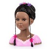 Charlene Super Model Deep Tan American Doll Head with make-up - 2 of 4