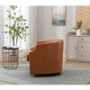 CAVINAS Swivel Chair Upholstered Accent Chair Comfy Chair Living Room Chair - 4 of 4
